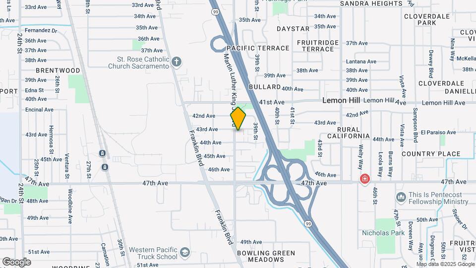 6201 Martin Luther King Jr Blvd Map and Location Details