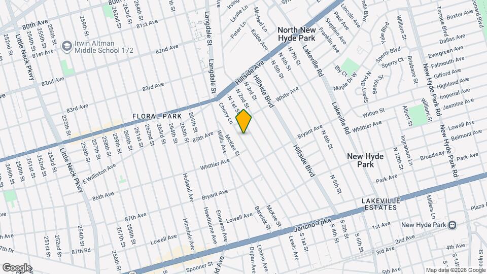 956 Cherry Ln Map and Location Details