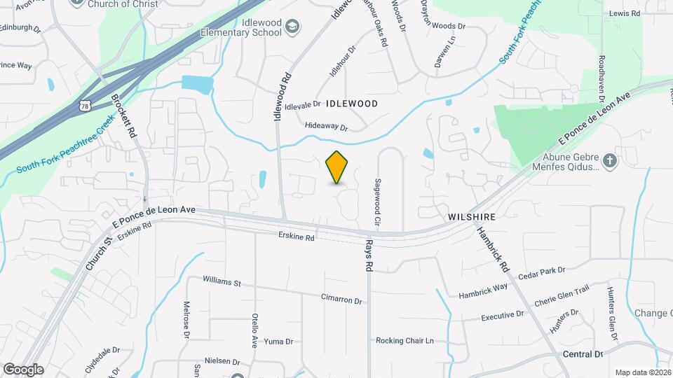 1395 Oakengate Dr Map and Location Details