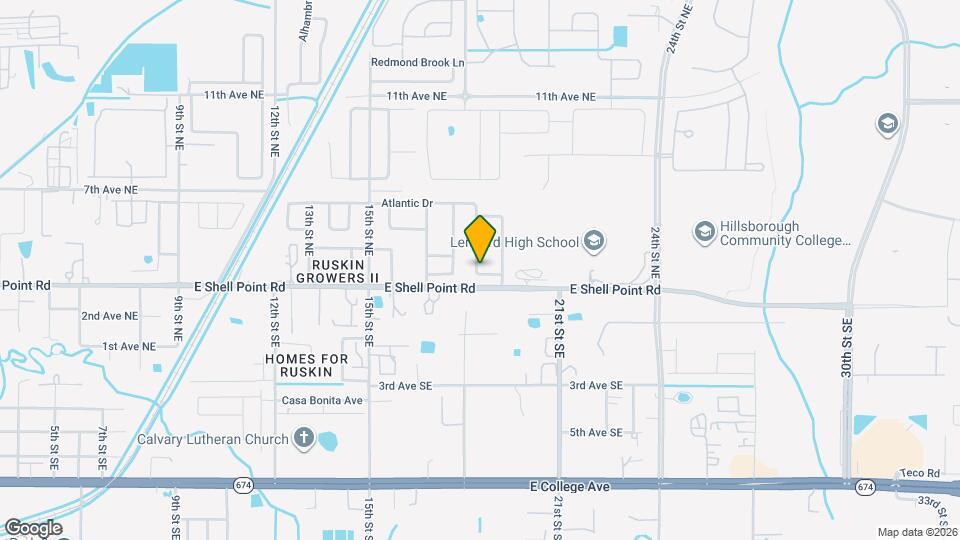 1846 Atlantic Dr Map and Location Details