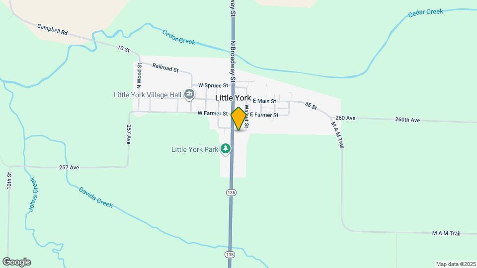 323 S Broadway St Map and Location Details