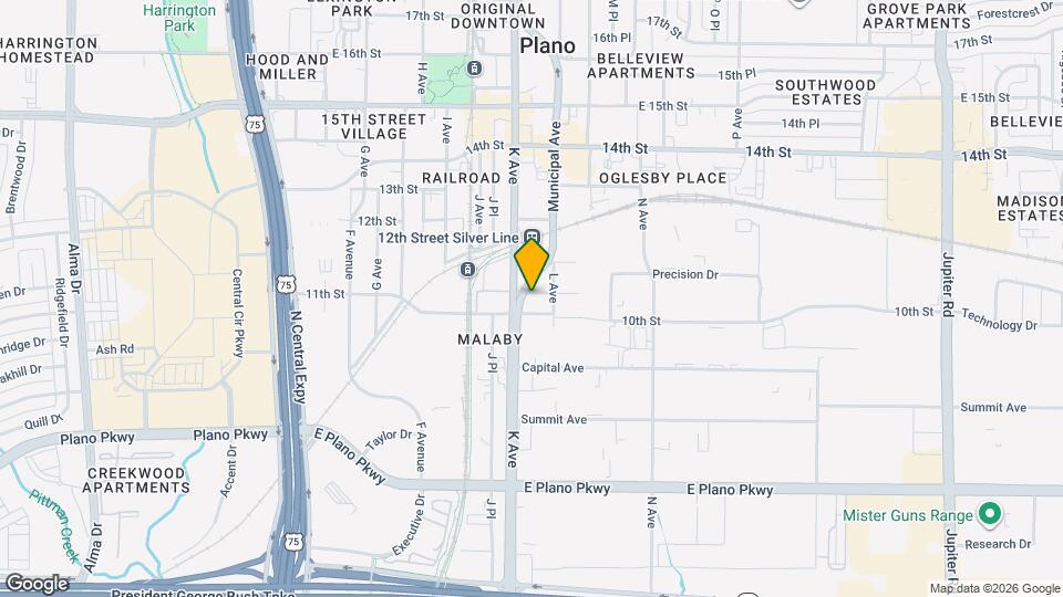 1102 11th St Map and Location Details