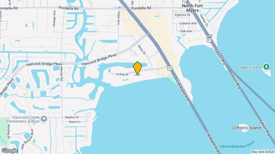 3368 N Key Dr Map and Location Details