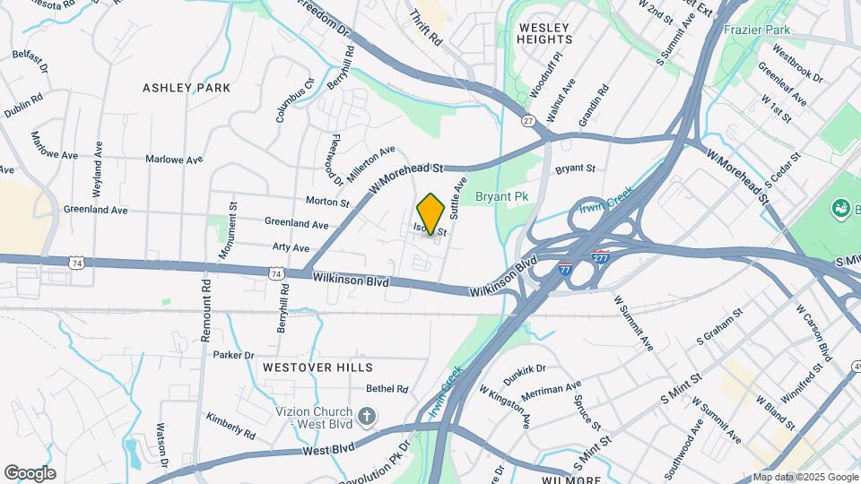 2523 Irwin Strm Rd Map and Location Details