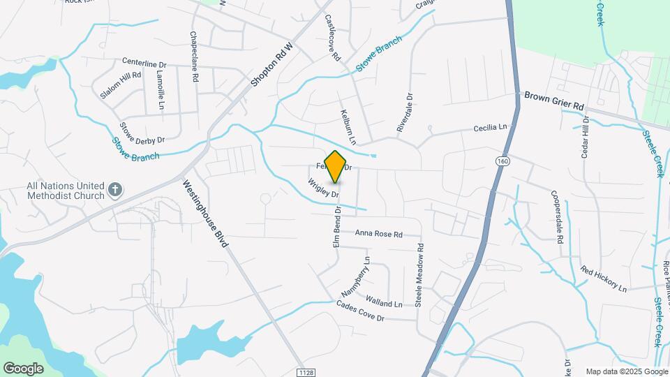 10622 Elm Bend Dr Mapa y Detalles de la Ubicación