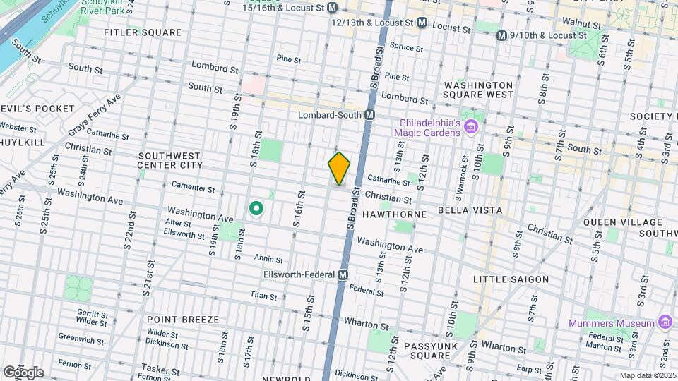 1428 Christian St Map and Location Details
