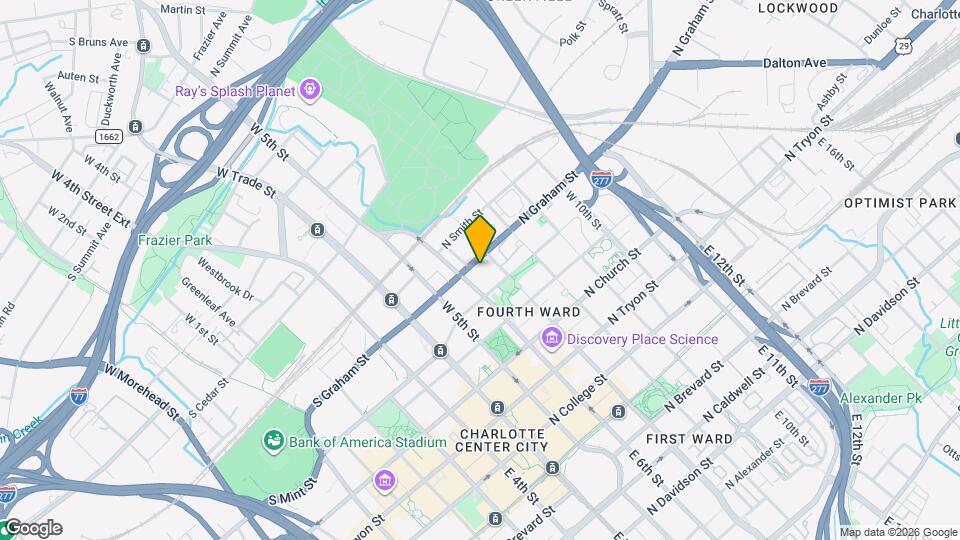 Graham House Mapa y Detalles de la Ubicación