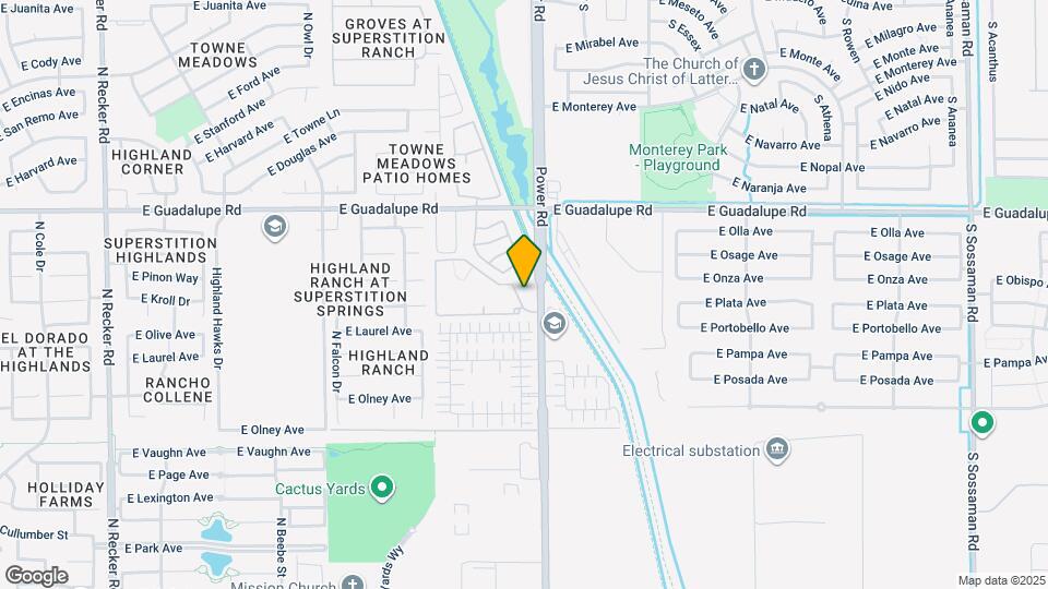 658 N Sparrow Ct Map and Location Details