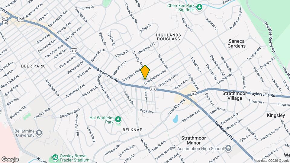 2011 Woodbourne Ave Map and Location Details