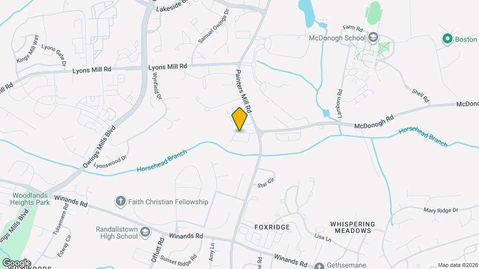 9127 Marlove Oaks Lane Map and Location Details