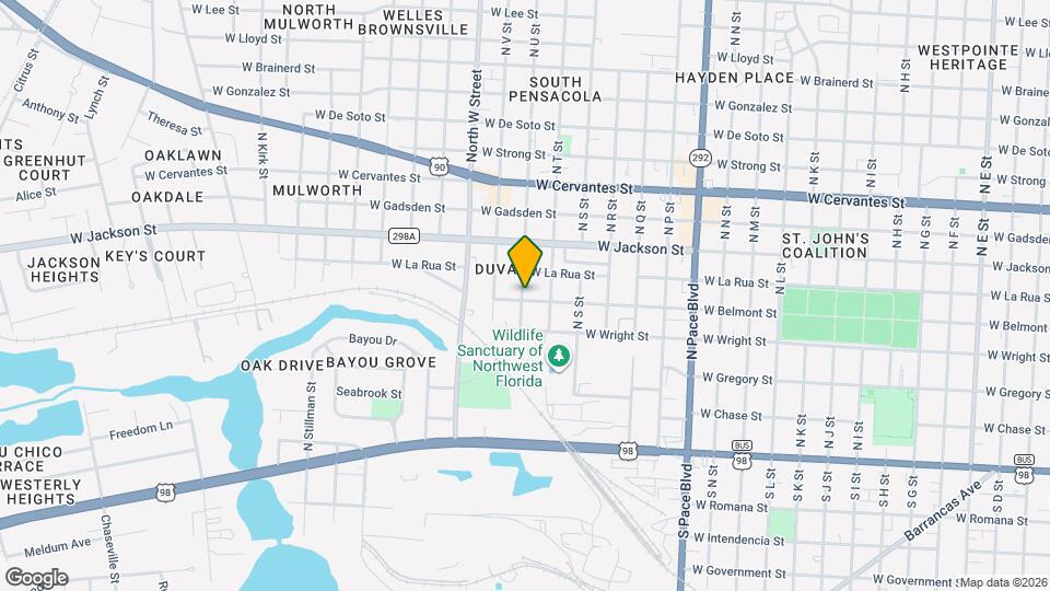 400 N U St Map and Location Details