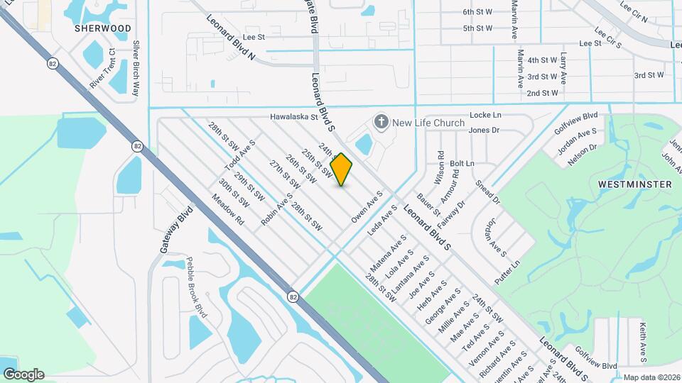 5127 25th St SW Map and Location Details