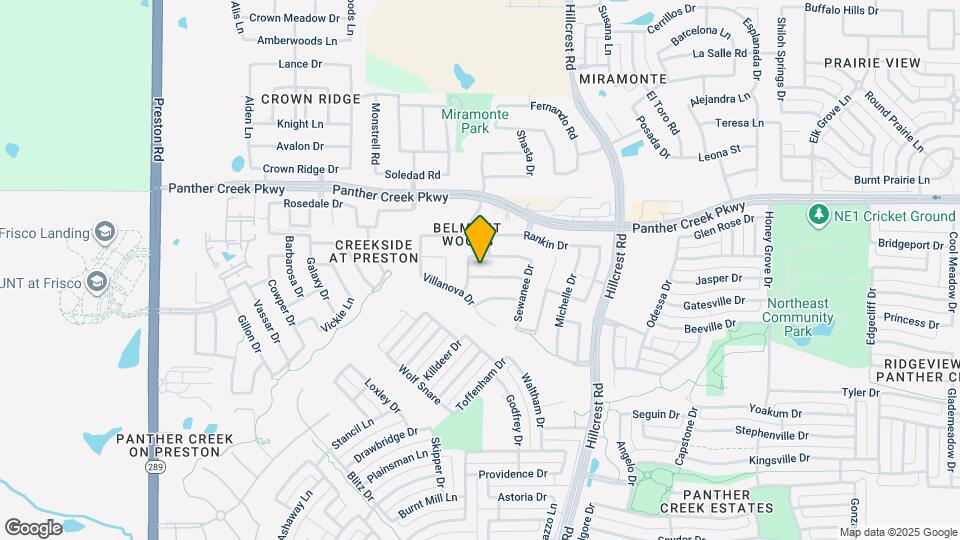 10556 Midway Dr Map and Location Details