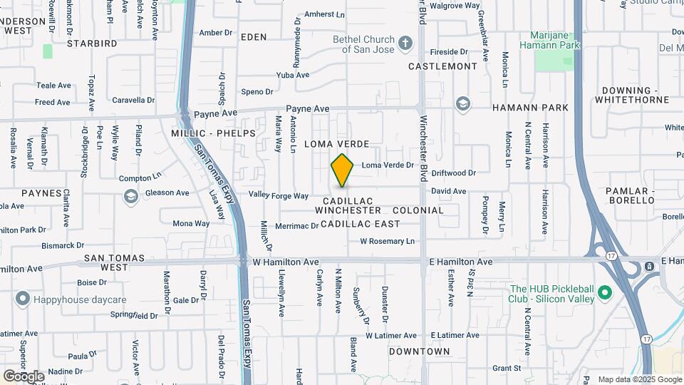 1463 Eden Ave Mapa y Detalles de la Ubicación