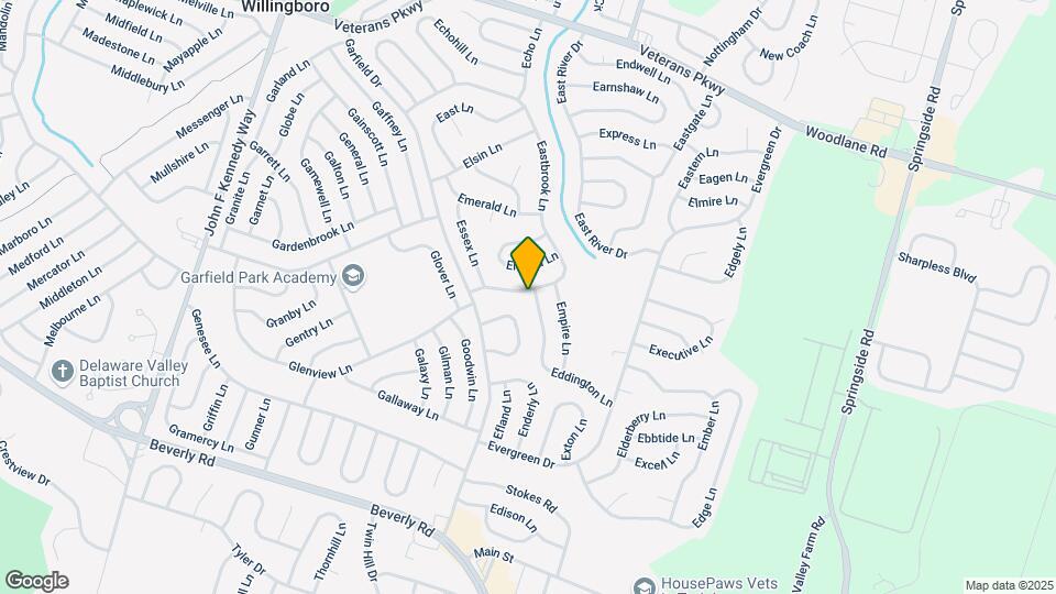 188 Eastbrook Ln Map and Location Details