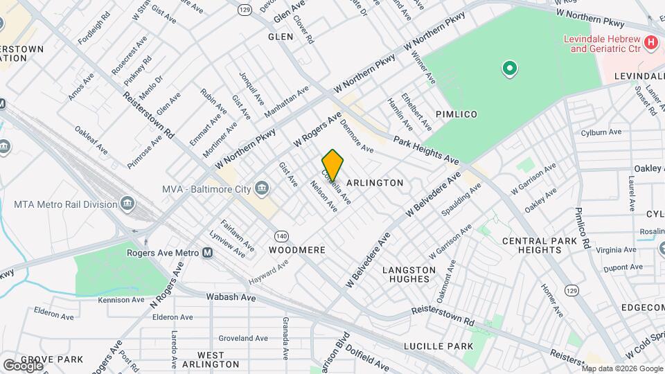 5336 Cordelia Ave Map and Location Details