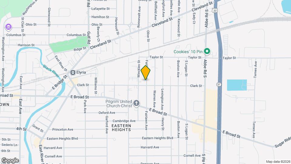 173 Fairlawn Ave Map and Location Details