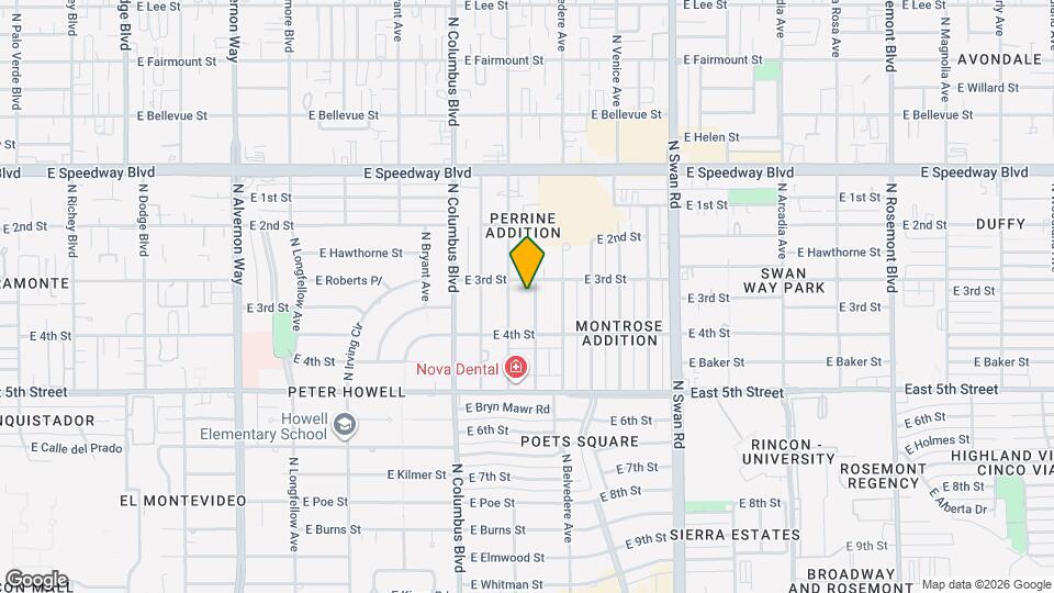 713 N Erin Ave Map and Location Details