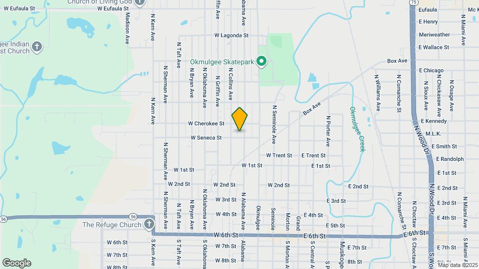 804 N Alabama Ave Mapa y Detalles de la Ubicación