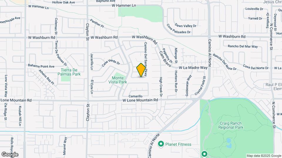 1525 Blanco Dr Map and Location Details