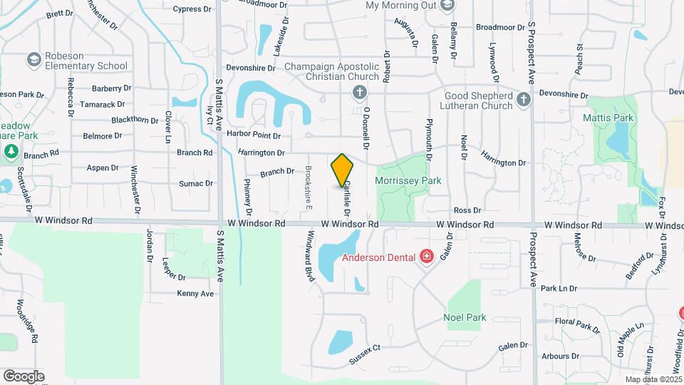 2305 Carlisle Dr Map and Location Details