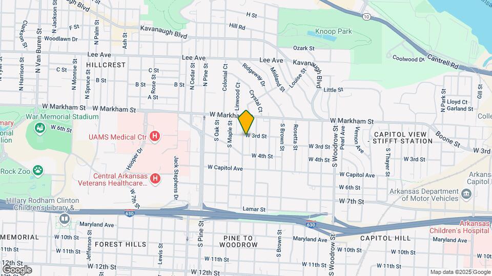 303 S Valentine St, Unit 303 Mapa y Detalles de la Ubicación