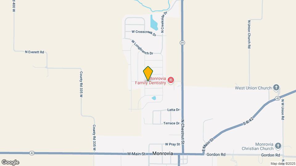 2993 W Broderie Ln Map and Location Details