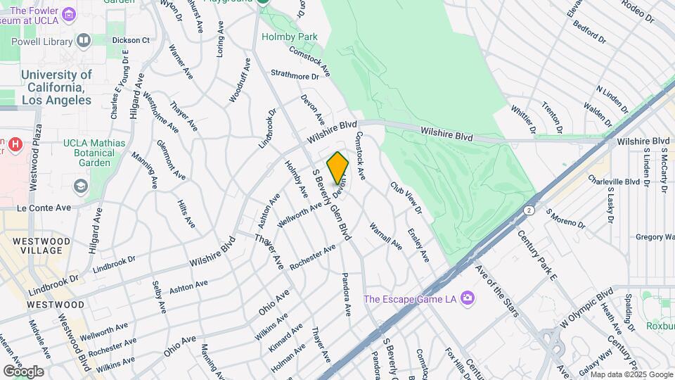 1301 Devon Avenue, Westwood Map and Location Details