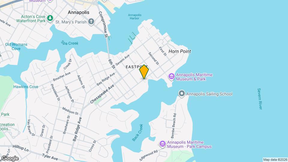 409 Chester Ave Map and Location Details