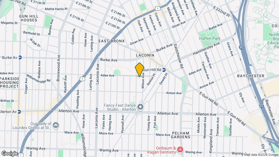 1280 Adee Ave Map and Location Details