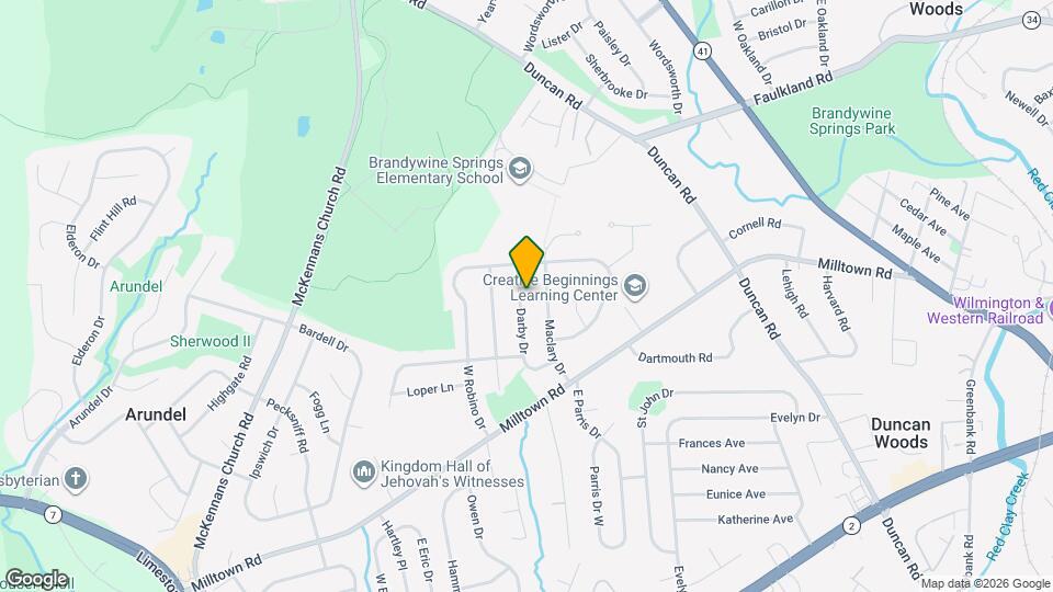 2621 Darby Dr Map and Location Details