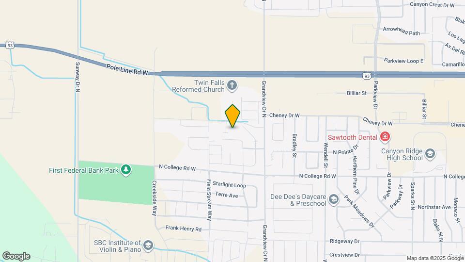 1015 Cheney Dr W Map and Location Details