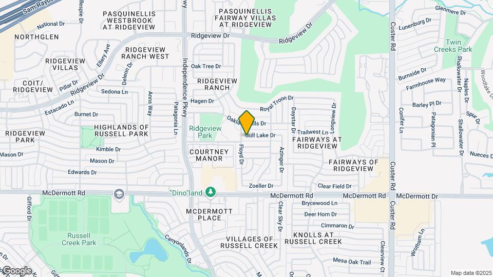 2728 Gull Lake Dr Map and Location Details