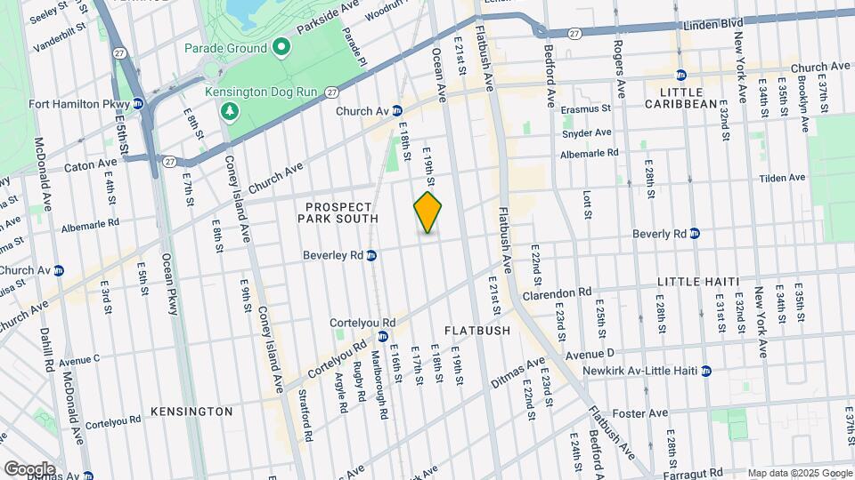 1809 Beverley Rd Mapa y Detalles de la Ubicación