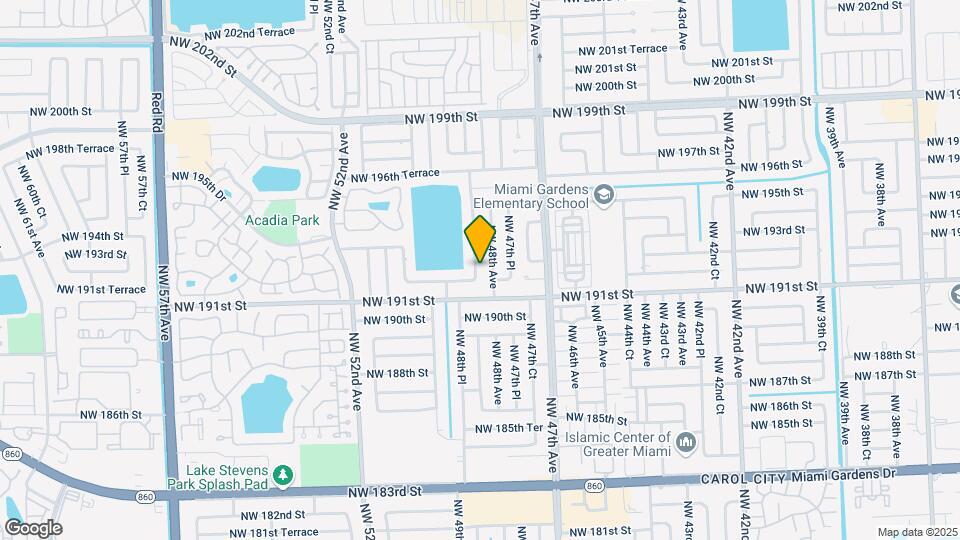 19211 NW 48th Ct Map and Location Details
