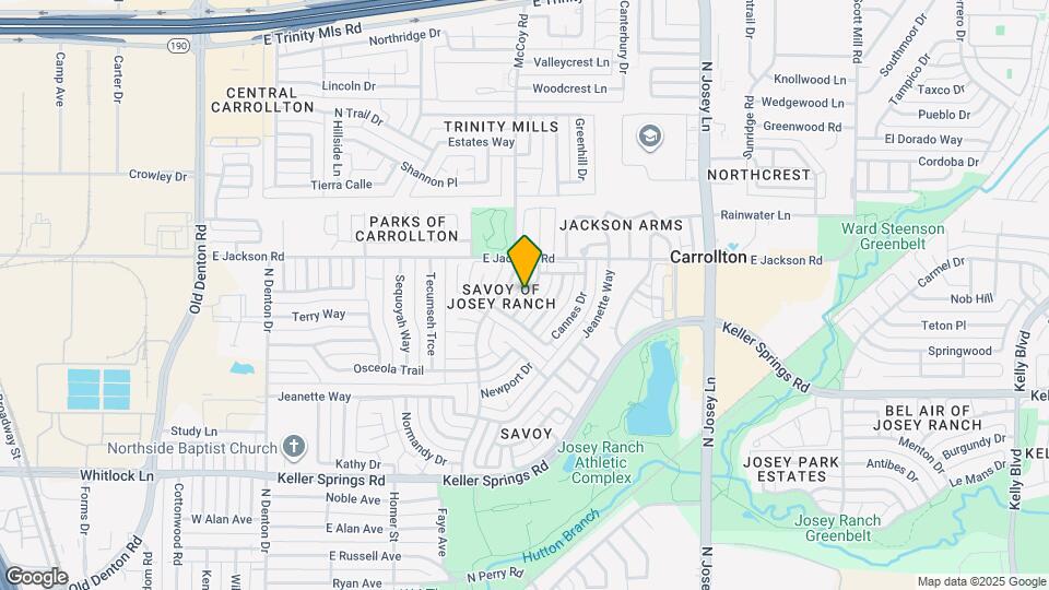 2111 Daniel Way Map and Location Details