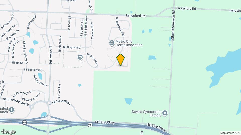 3213 SE Mill Creek Ln Map and Location Details