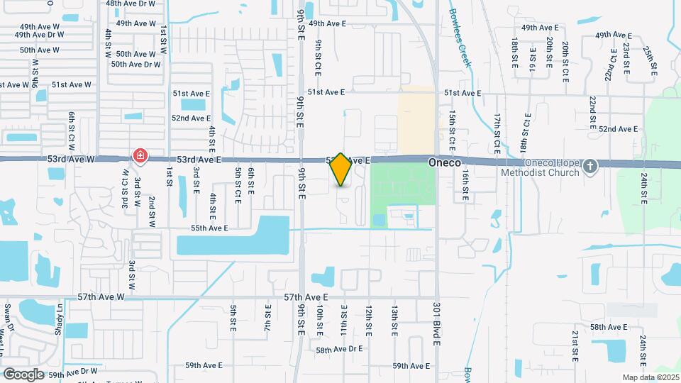 5322 11th St Cir E Map and Location Details