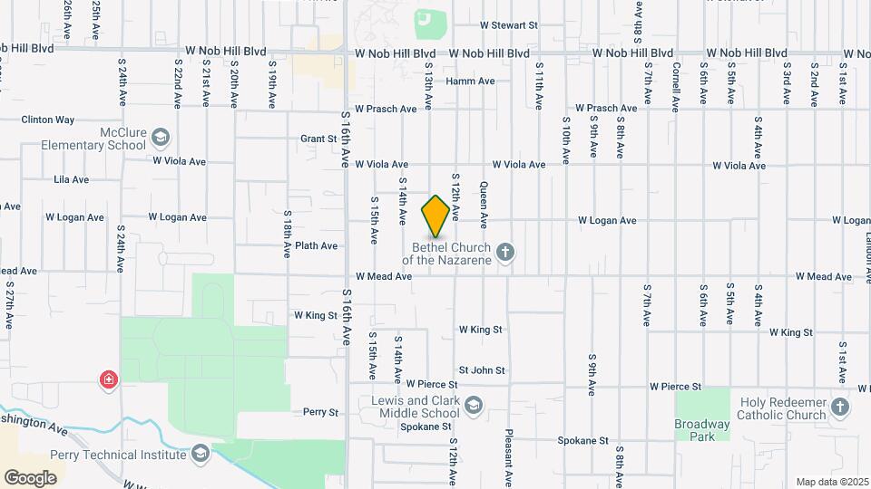 1409 S 13th Ave Map and Location Details