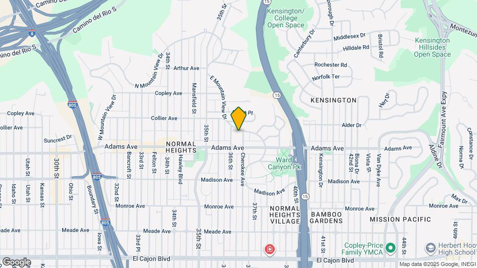 4774 E Mountain View Dr Mapa y Detalles de la Ubicación