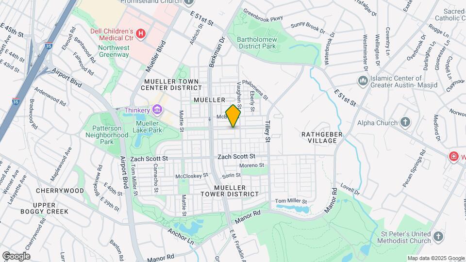 2301 Simond Ave Map and Location Details