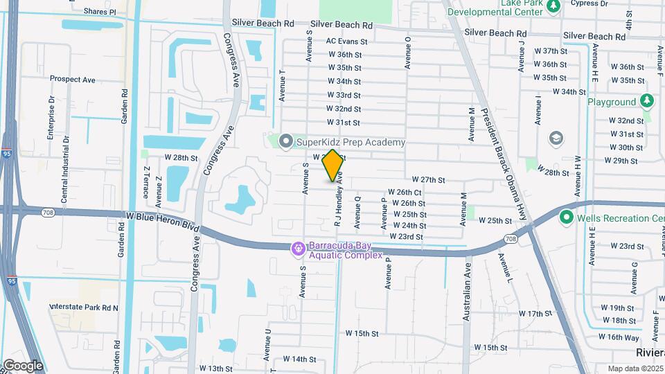 1538 W 26th Ct, Unit 1546 Map and Location Details