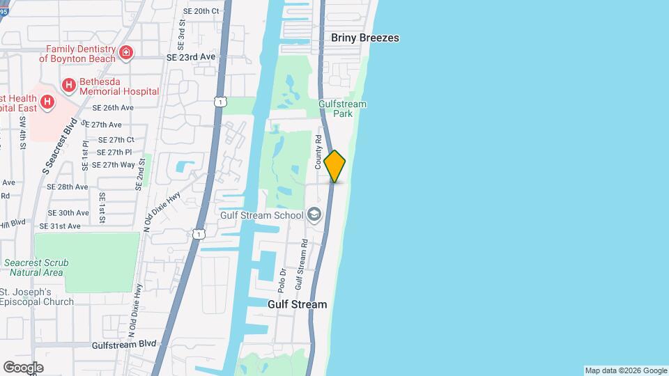 3851 N Ocean Blvd-Unit -410 Map and Location Details