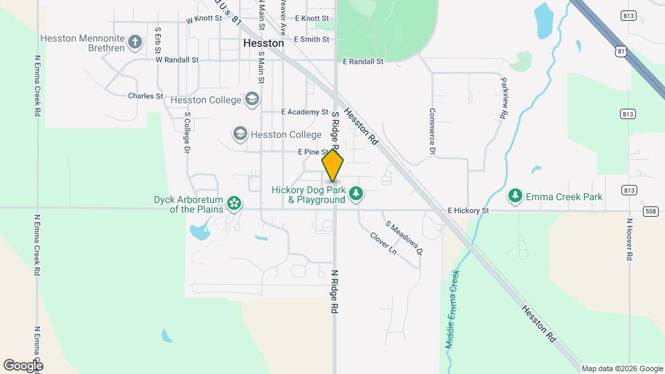 433 S Ridge Rd Map and Location Details