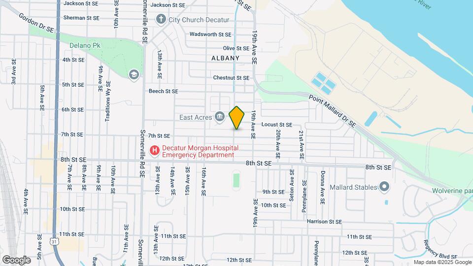 1800 7th St SE Map and Location Details