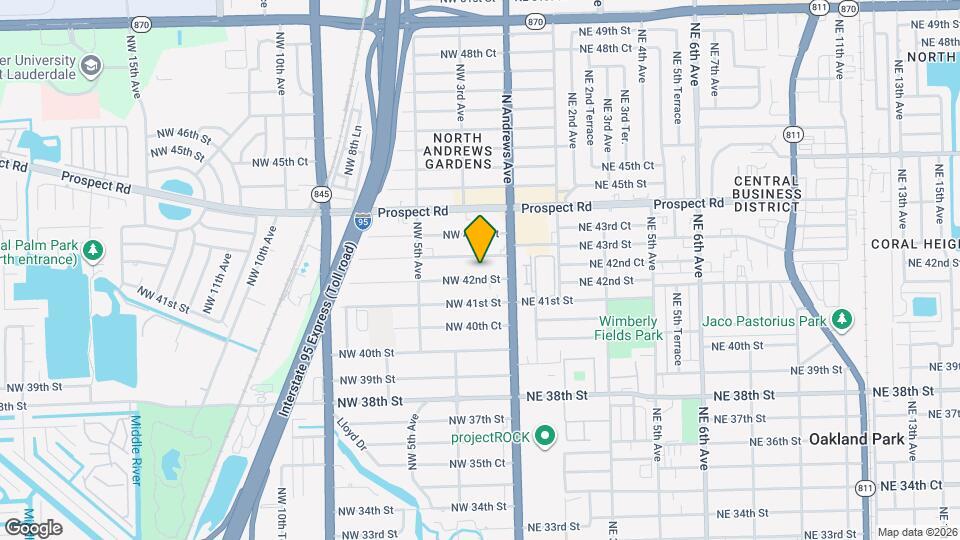 181 NW 42nd St Map and Location Details