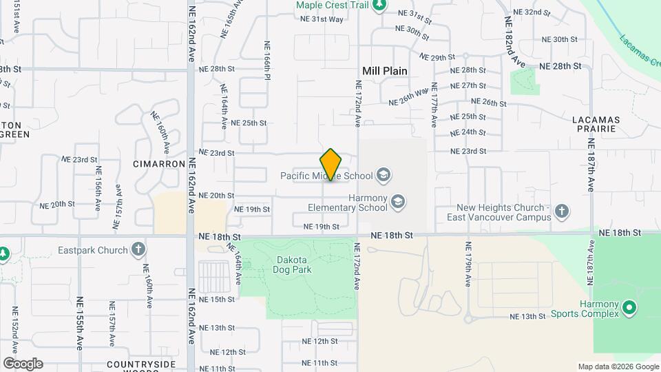 17005 NE 21st St Map and Location Details
