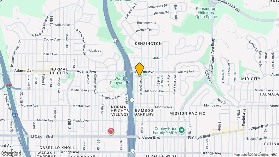 4670 Kensington Dr Map and Location Details