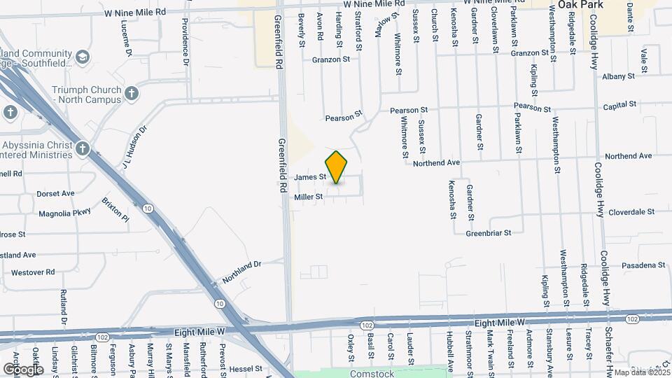 15276 Miller St Mapa y Detalles de la Ubicación