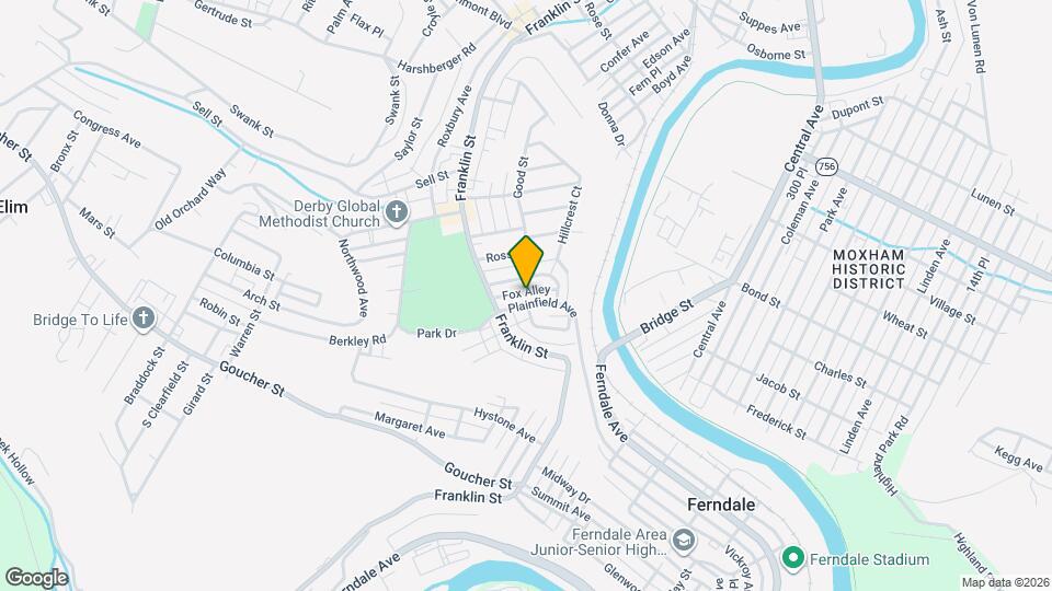 129 Plainfield Ave Map and Location Details